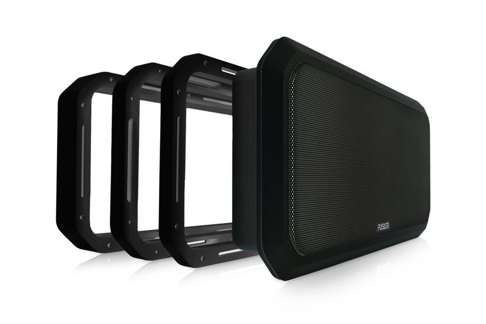 Fusion Sound Panel All-in-One Shallow Mount Speaker System BLK.RV ...