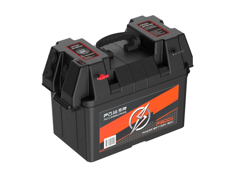 Power Accessories 12V Battery Box - Power AGM