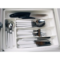 CUTLERY TRAY COMPACT WHITE K065