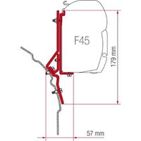 FIAMMA F45 T4 BRACKET KIT 98655-292