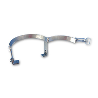 GAS CYL CRADLE 9KG W ADJ CLASP GALVANISED PLATED