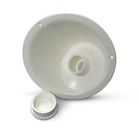 RECESS WATER FILLER & CAP WHITE