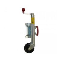 JOCKEY WHEEL 6IN W LGE SWIVEL WITH LARGE SWIVEL PLATE