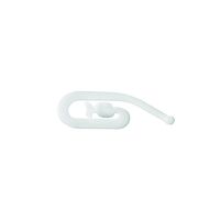 NYLON CURTAIN GATHERING HOOK WHITE