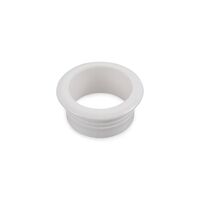 ROSETTE WHITE 19MM 