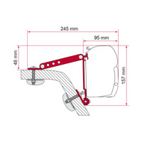 FIAMMA AWNING WALL ADAPTOR KIT 98655-318