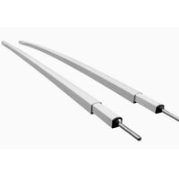 ALUM CURVED ROOF RAIL 563V