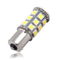 LED BAYONET 27 LEDs S/CONTACT 12 VOLT COOL WHITE    0312111