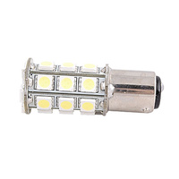 LED BAYONET 27 LEDs D/CONTACT 12 VOLT COOL WHITE    0312112C