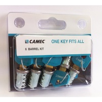 1 KEY BARREL KIT-6 ASSY KEY & NEW ASSY KEY