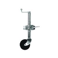 JOCKEY WHEEL 8X2IN STEEL WHEEL EXTEND HEIGHT NO CLAMP