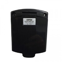 Clipsal External Power Outlet 10Amp Black