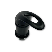 Camec Matt Black Art 33 Mixer Leaver Tap