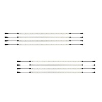 Aussie Traveller 4 Bar LED Strip Light Kit, 2 Pack