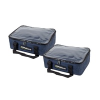 Aussie Traveller Clear Top Medium Storage Bag, 2 Pack