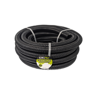 Coast RV Black Sullage Waste Hose, 10m Roll - 27mm I.D.