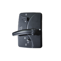 Aussie Traveller Motorhome Door Inside Handle black