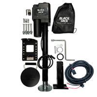 Black Jack MAXI Electric Trailer Jack with Clamp & Harness Kit