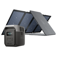 EcoFlow Delta 3 1536Wh Portable Power Station with 220W Solar Panel