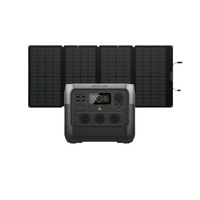 EcoFlow River 2 PRO Portable Power Station (64Ah@12V) Bundle with Solar Panel