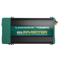 Enerdrive Pure Sine Wave Inverter 2000W / 12 volt with Remote, RCD & AC Transfer Switch