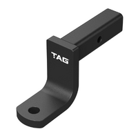 TAG Class 4 Tow Ball Mount - 198mm Long, 95/120mm Drop, 50mm Square Hitch