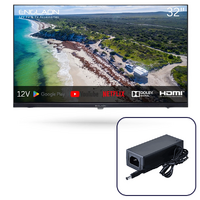 Englaon 32'' Full HD 12V Smart TV With Chromecast & Bluetooth & Google TV