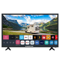 Monster 32" Smart HD TV with WEB OS, Bluetooth & 12V Adaptor