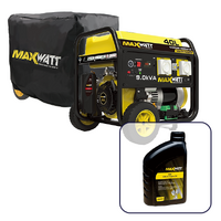 MaxWatt 9kVA Petrol Portable Generator with Electric Start