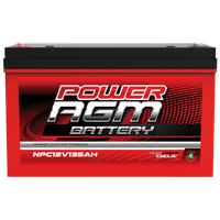 Power AGM 12V 135Ah Deep Cycle Battery