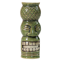 D-STILL Ceramic Pineapple Head Tiki Mug 540ml