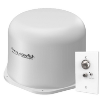 Cowfish VanTenna Premium Antenna Package with 12V TV Wall Plate and 10m Cable