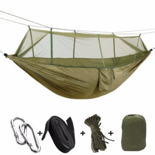 DZ Camping Hammock with Mosquito Net